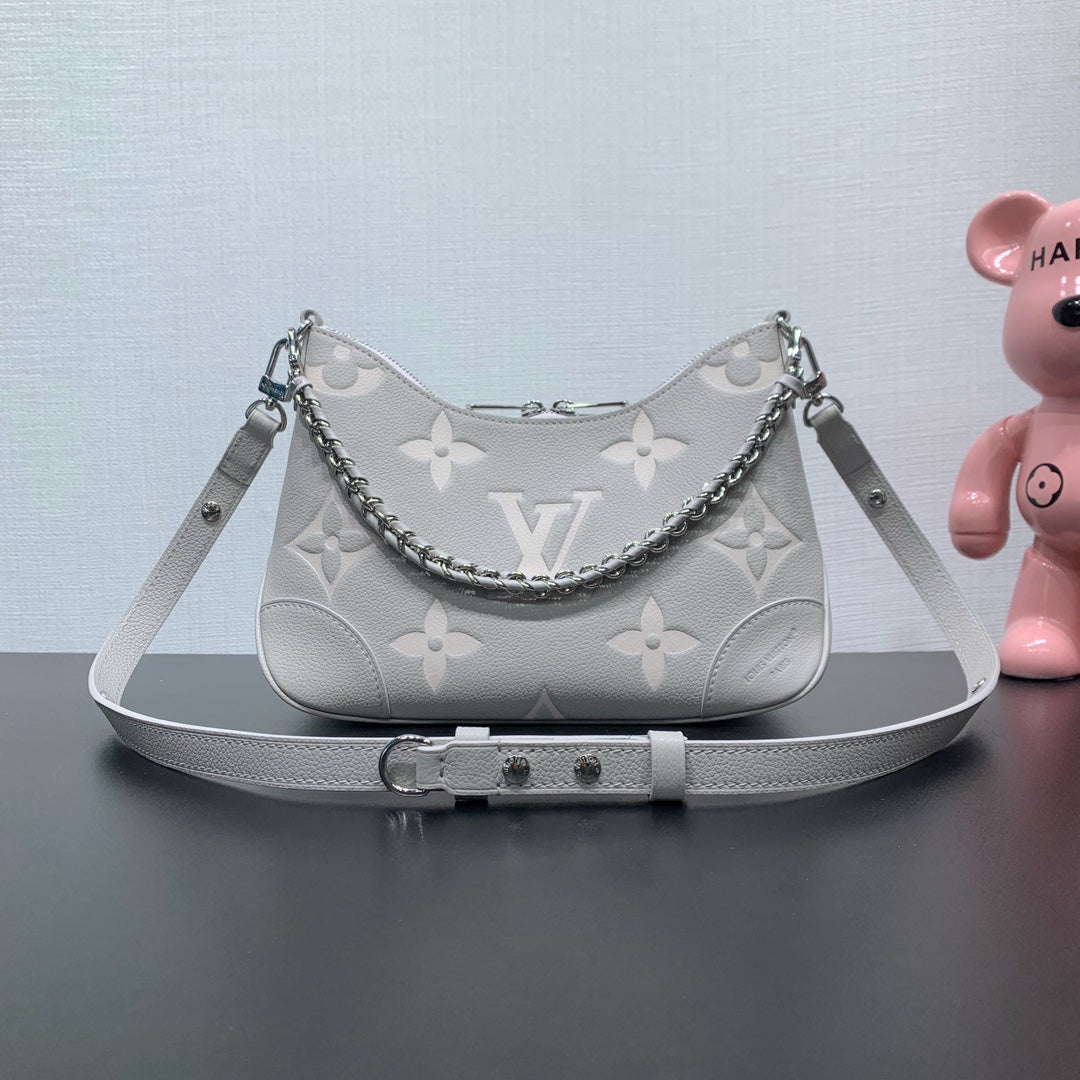LV BOULOGNE BRUME GRIS MONOGRAMME CUIR DE VACHE 205491