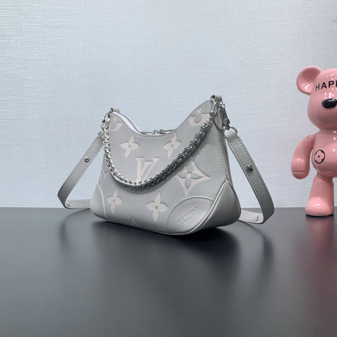 LV BOULOGNE BRUME GRIS MONOGRAMME CUIR DE VACHE 205491