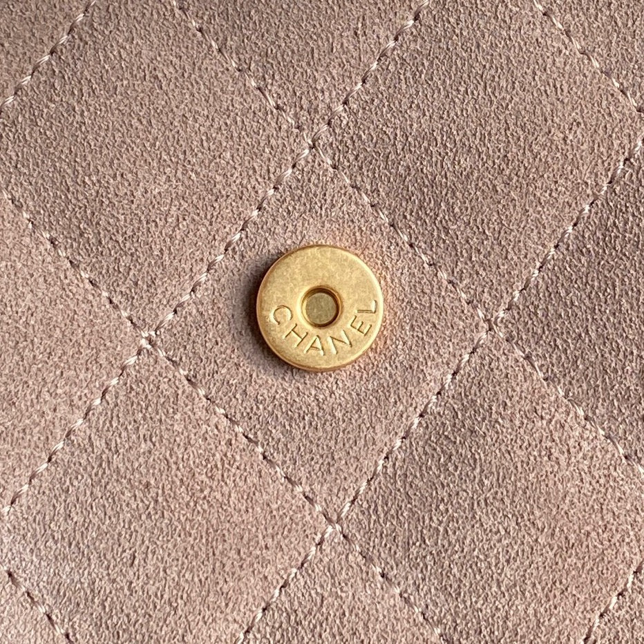 CC 25C HOBO BAG 40CM ROSY BROWN SUEDE