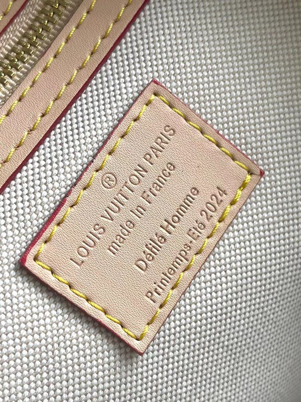 KEEPALL BANDOULIÈRE 50 EN TOILE MONOGRAMME MOTIF PARFLECHE