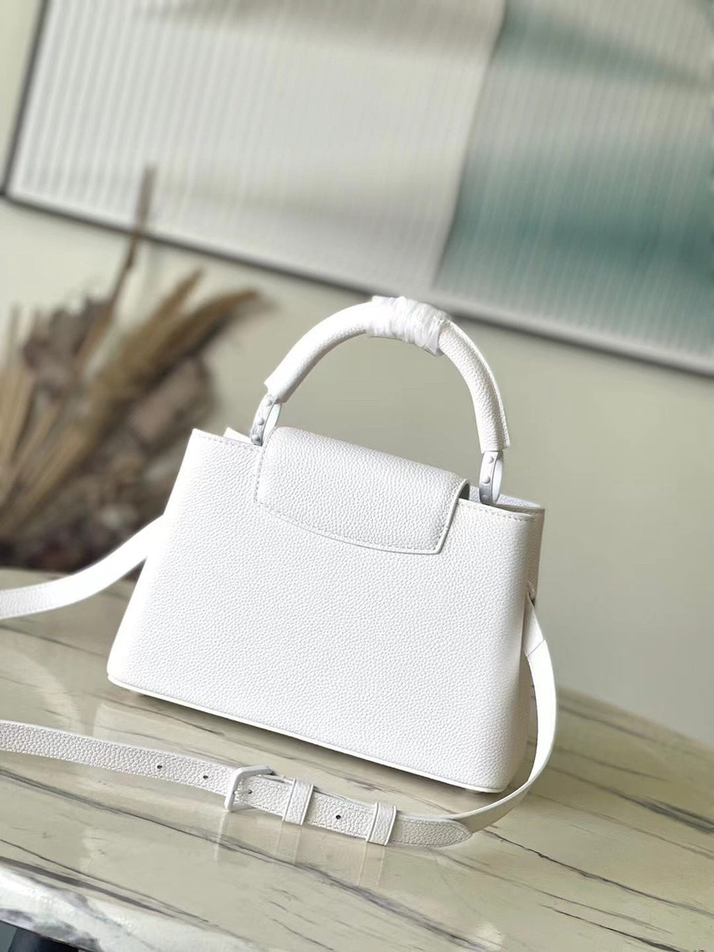 CAPUCINES EST-OUEST BB 27 EN TAURILLON BLANC