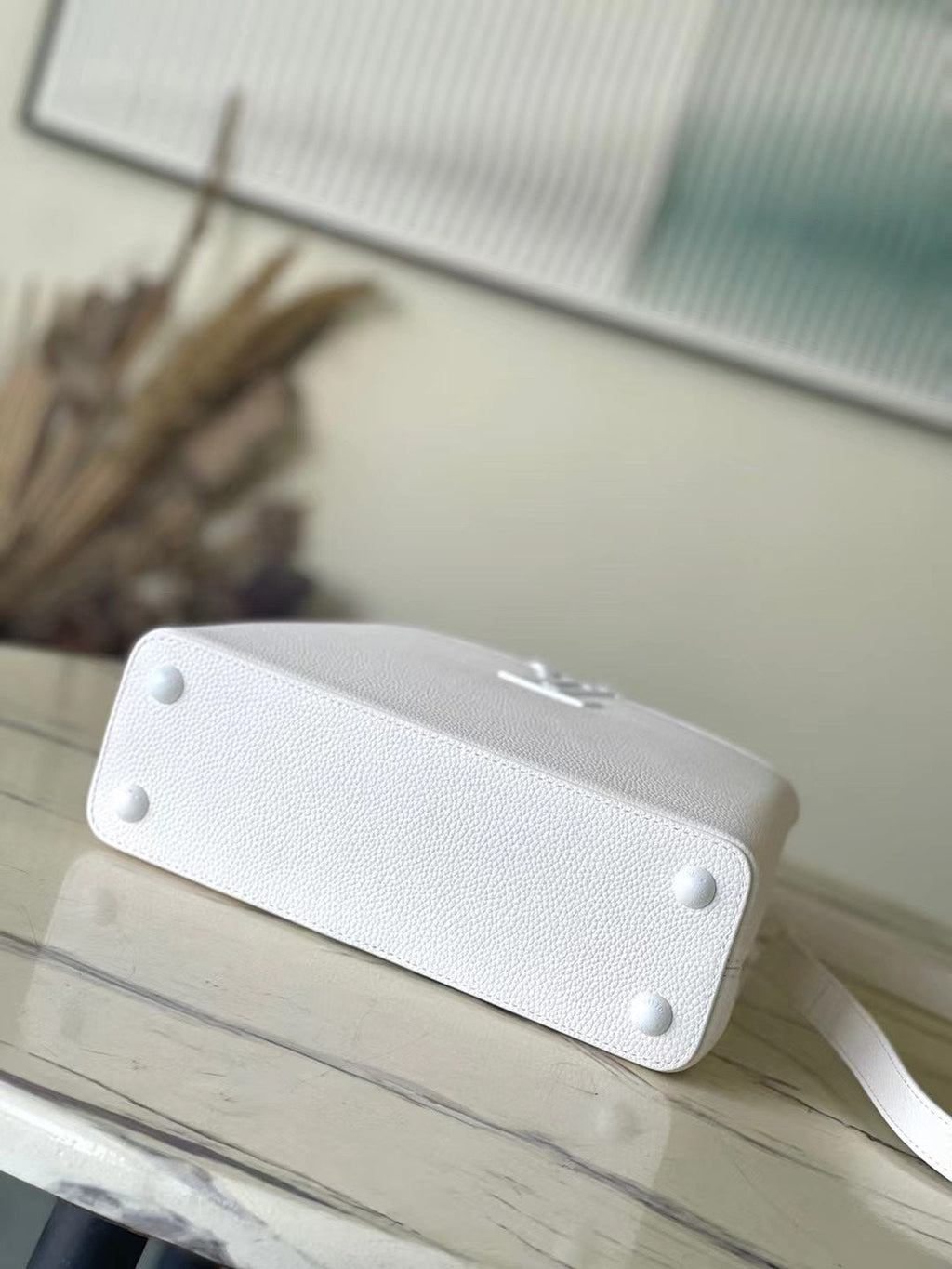 CAPUCINES EST-OUEST BB 27 EN TAURILLON BLANC