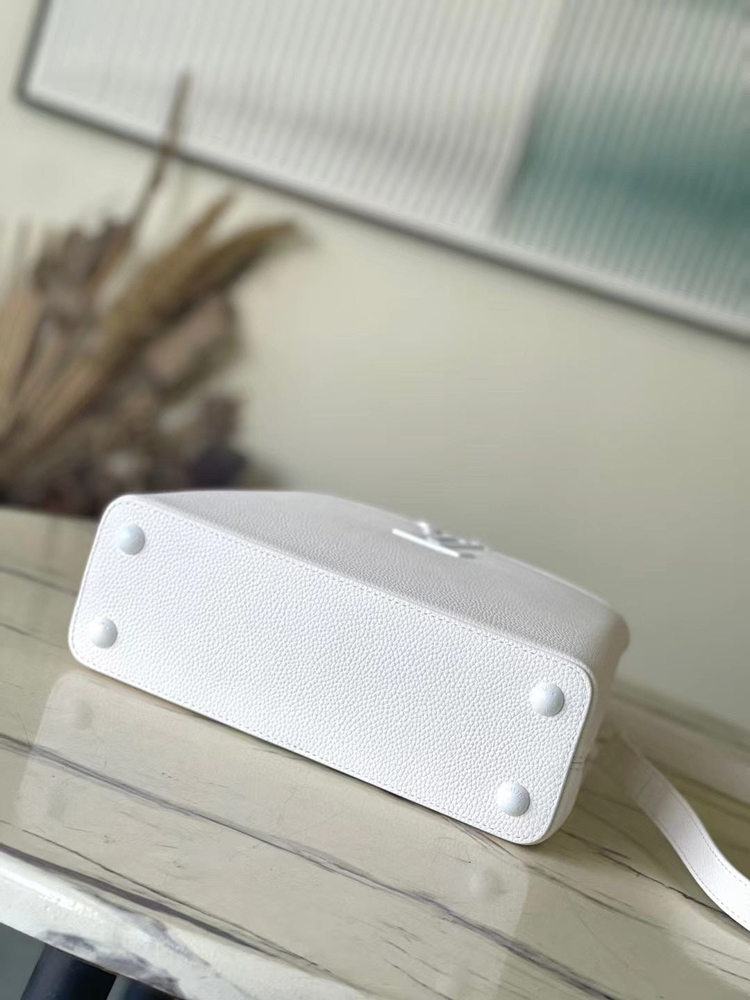 CAPUCINES EST-OUEST BB 27 EN TAURILLON BLANC