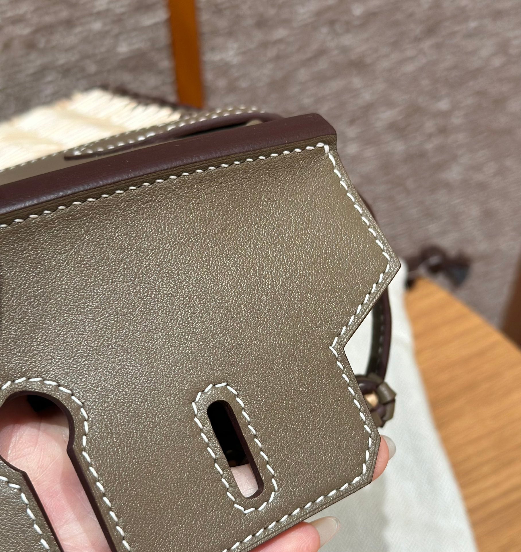 HM バーキン 25 cm ピクニック オリーブ バンブー＆ラタン