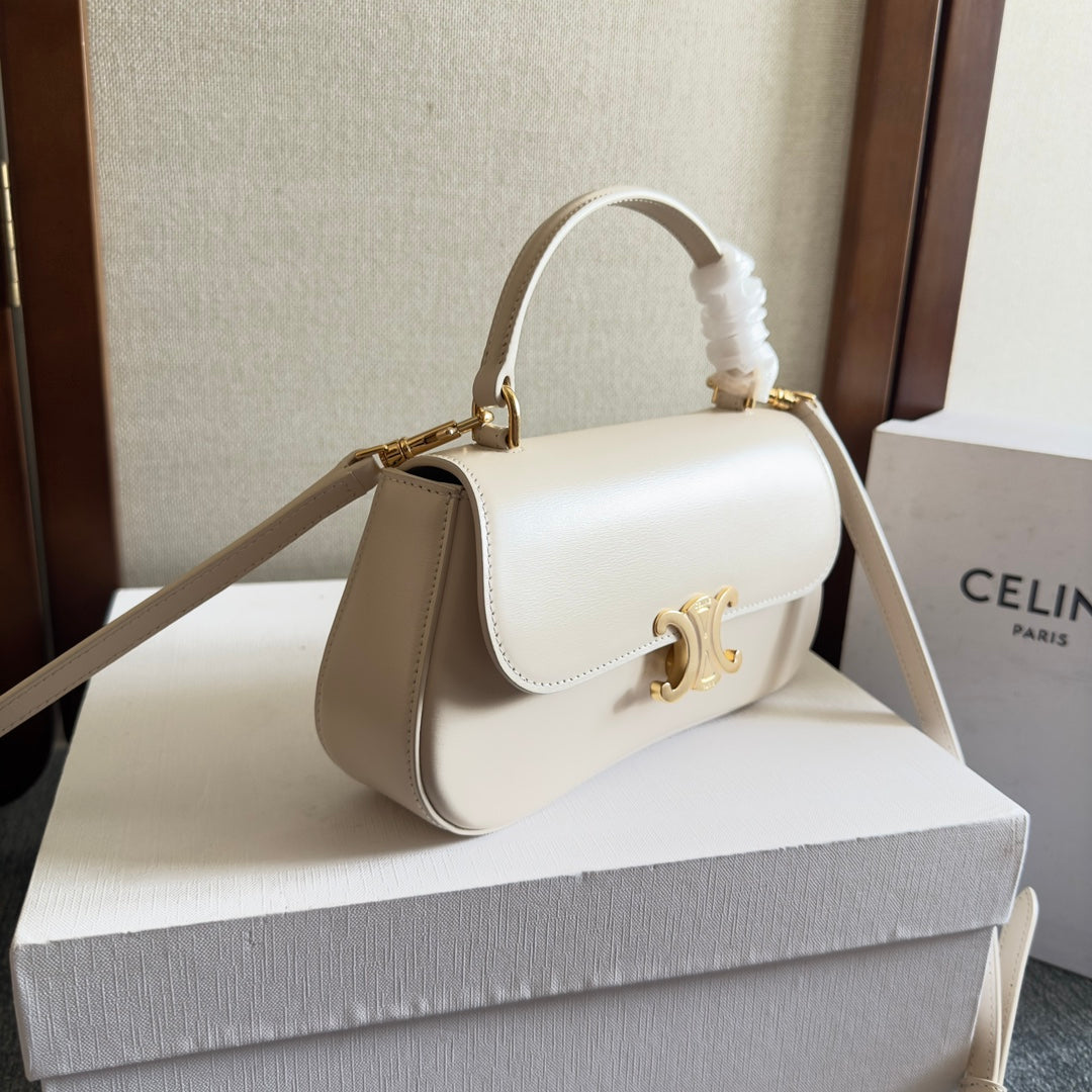 CELIN TEEN LOLA 20 CREAM CALFSKIN