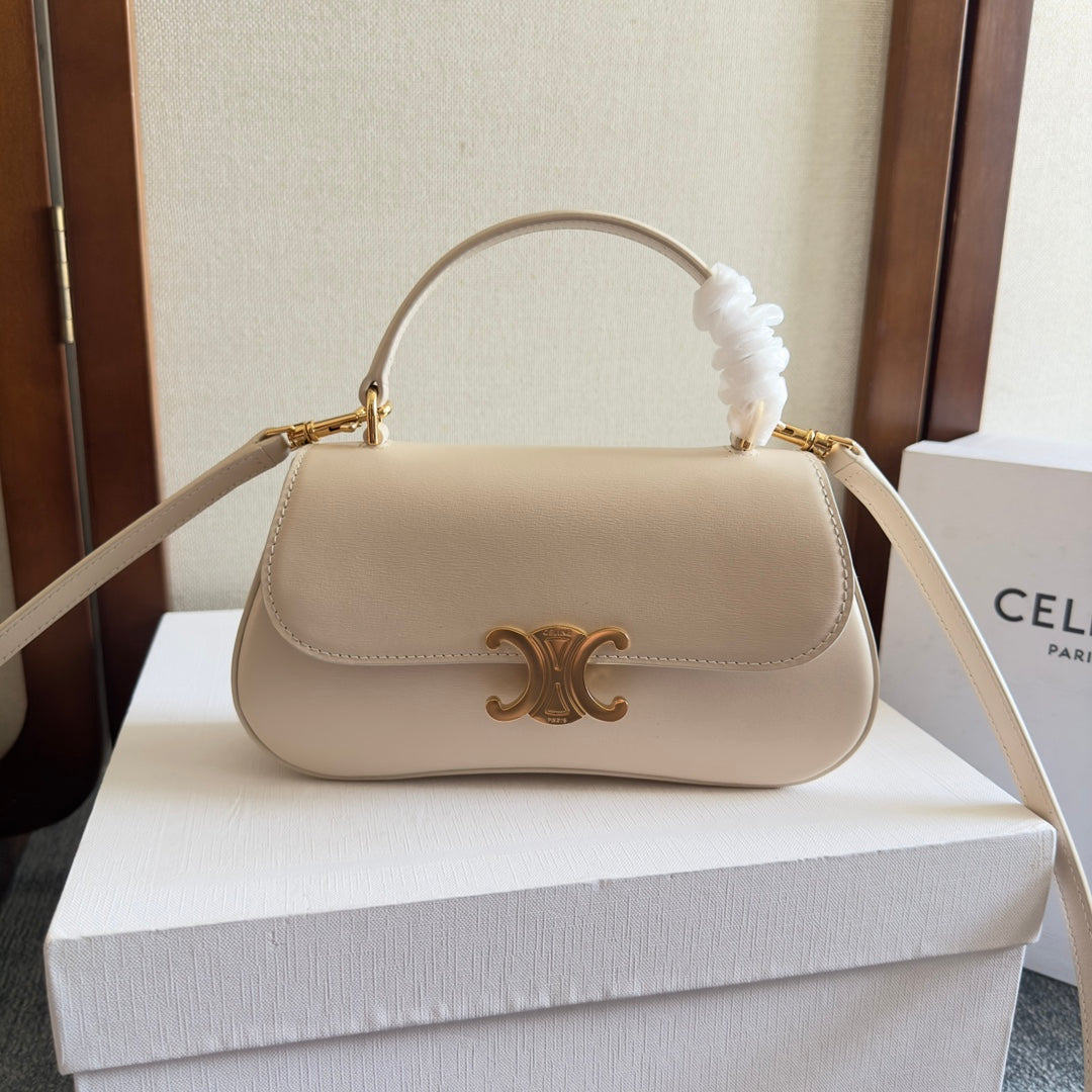 CELIN TEEN LOLA 20 CREAM CALFSKIN