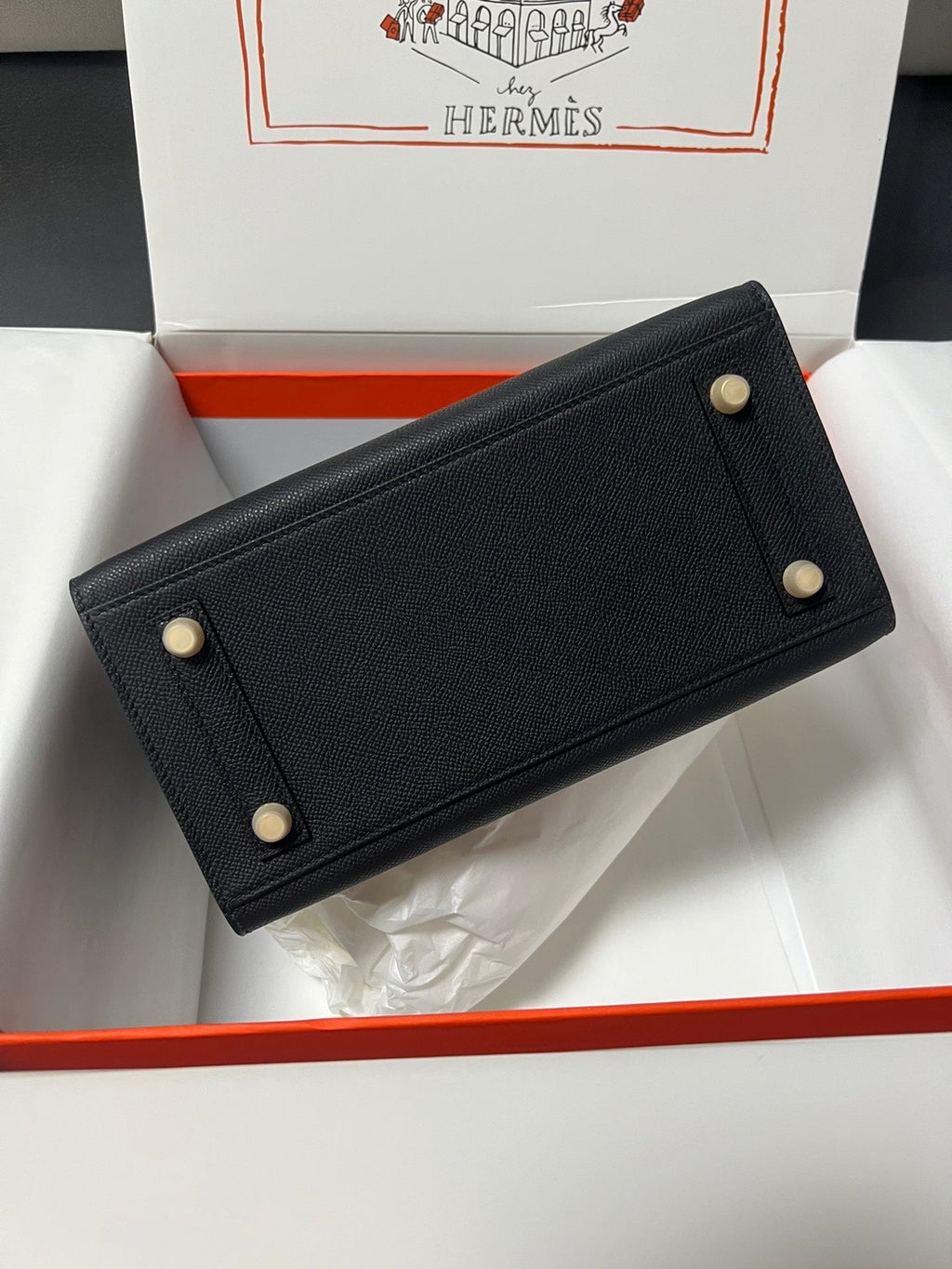 HM BIRKIN SELLIER CUIR EPSOM NOIR QUINCAILLERIE DORÉ