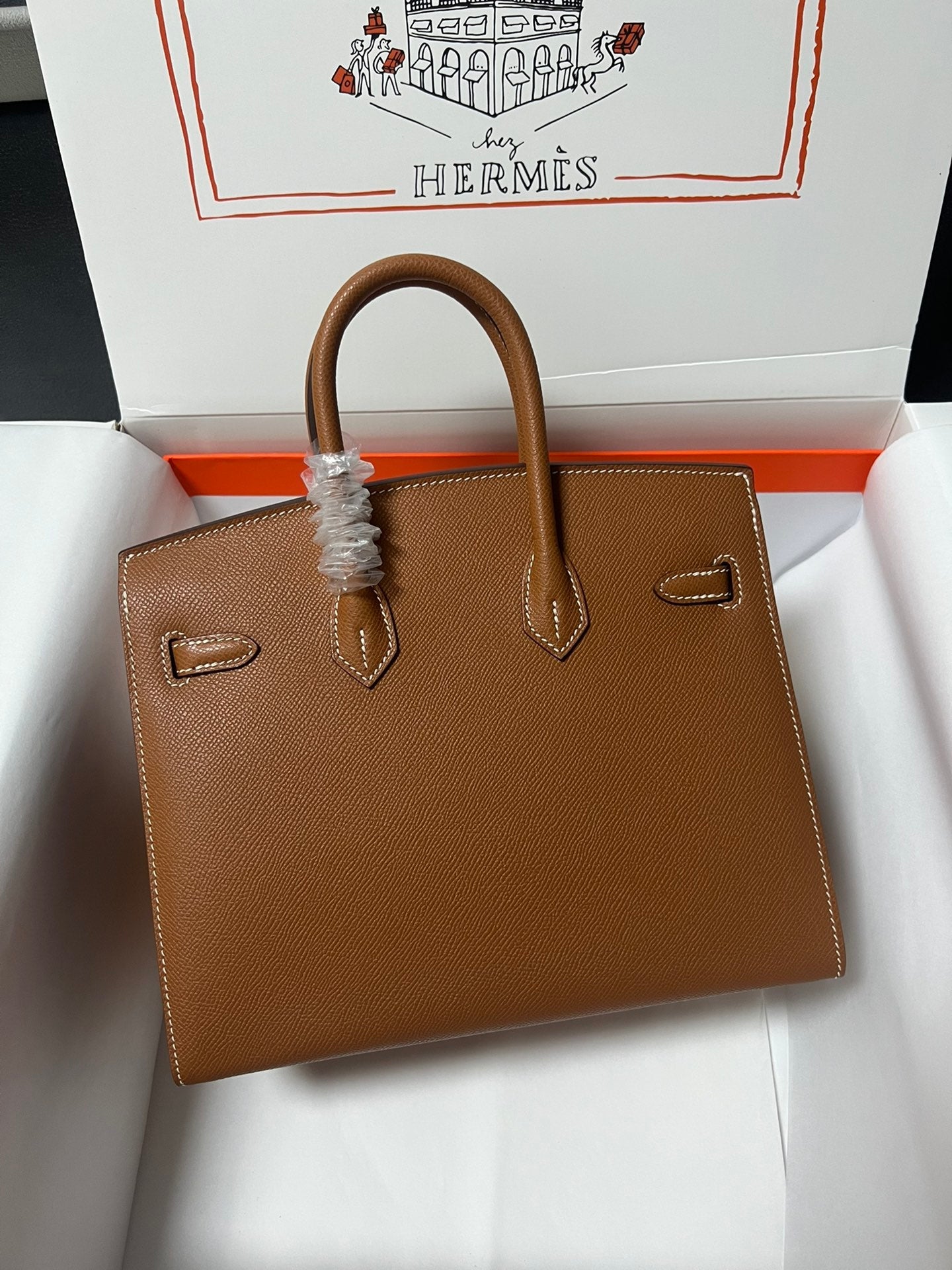 HM BIRKIN SELLIER CUIR EPSOM DORÉ QUINCAILLERIE DORÉ