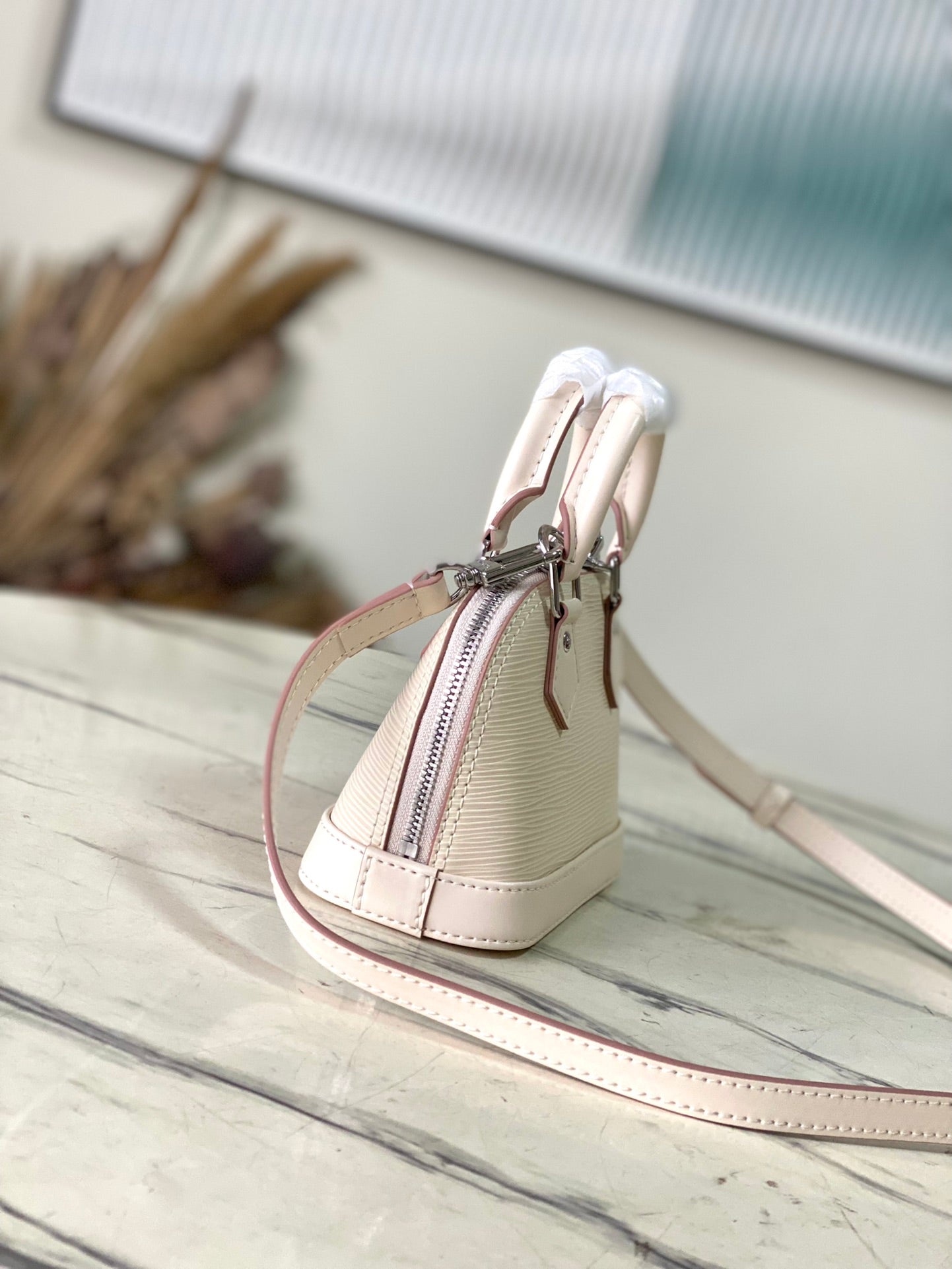 ALMA NANO 18 CRÈME EPI CUIR