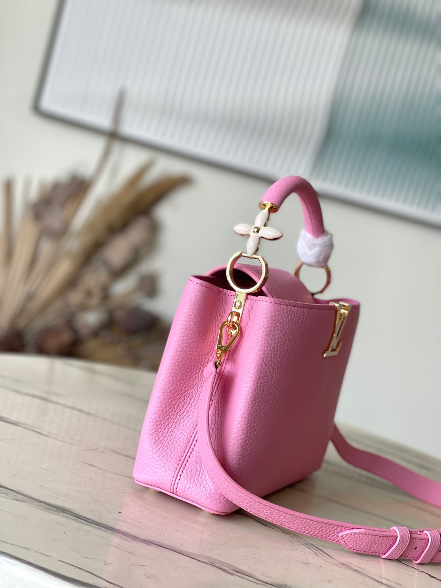 CAPUCINES BB 26 EN ROSE GUIMAUVE TAURILLON QUINCAILLERIE OR