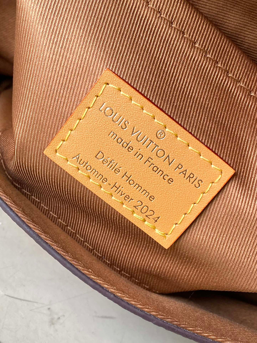 SOUL TRUNK 19 EN TOILE MARRON MONOGRAMME DUST QUINCAILLERIE DORÉ