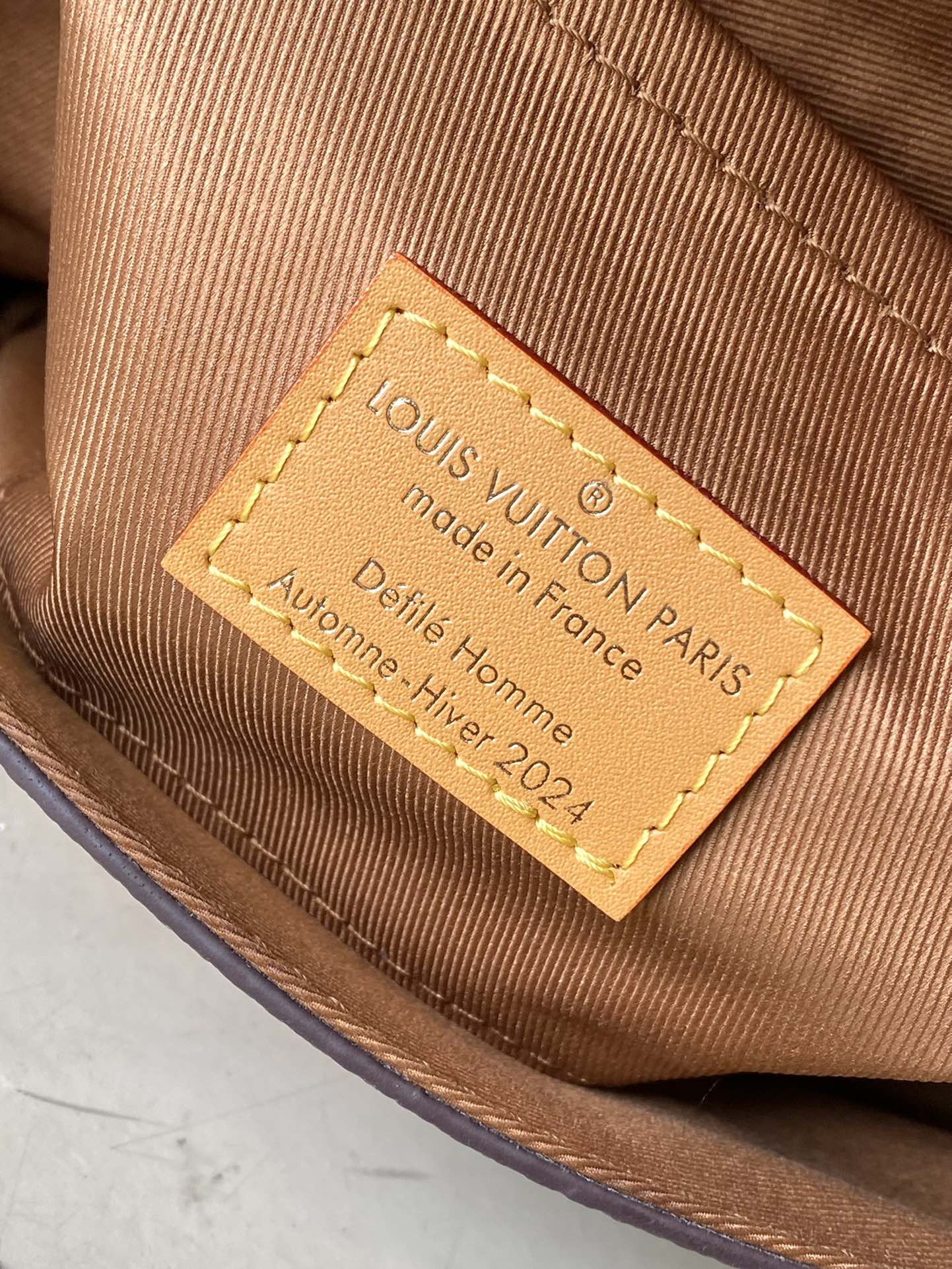 SOUL TRUNK 19 EN TOILE MARRON MONOGRAMME DUST QUINCAILLERIE DORÉ