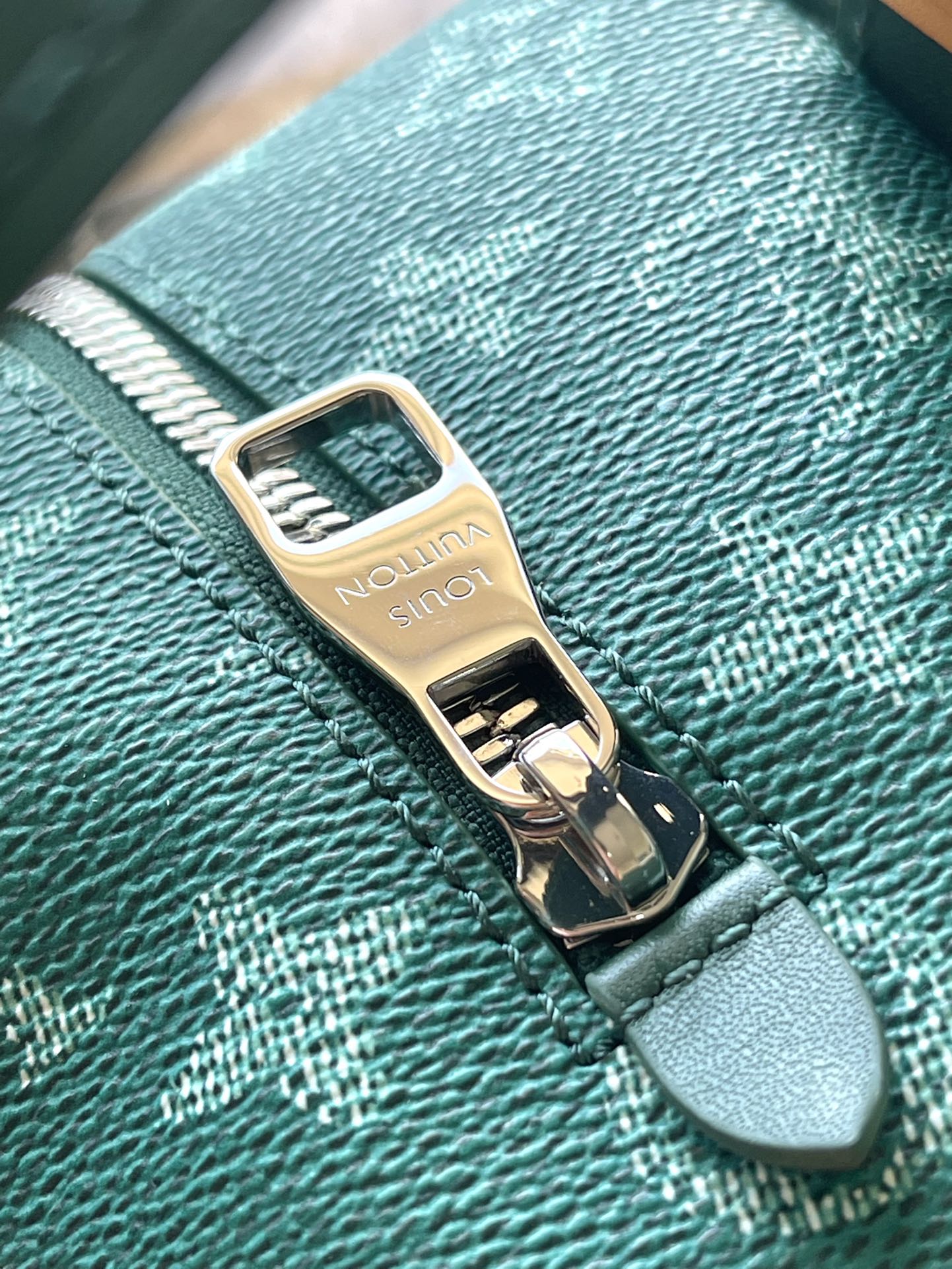 KIT LOCKER DOPP 28 EN TOILE MONOGRAMME VERTE HERITAGE