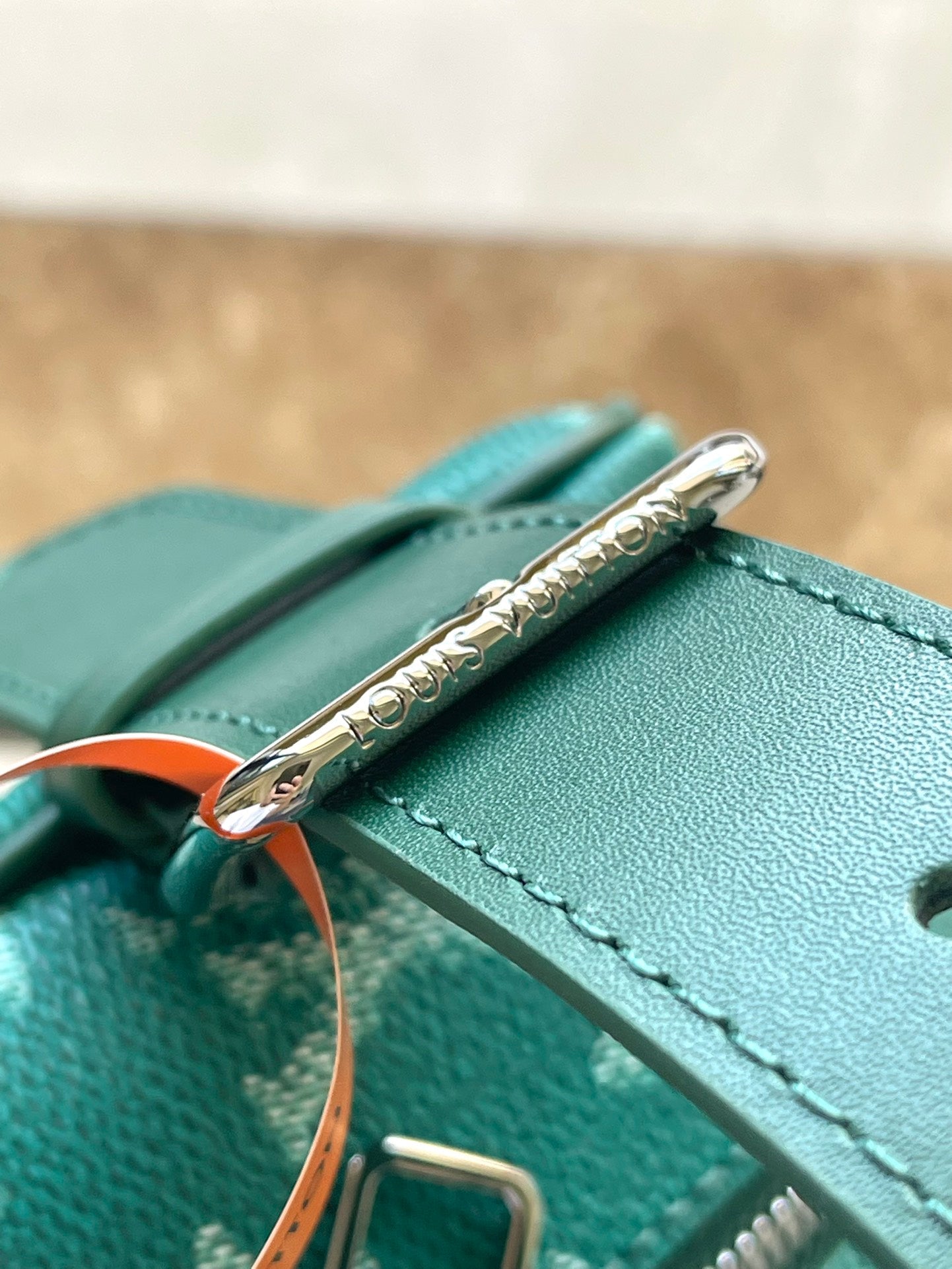 KIT LOCKER DOPP 28 EN TOILE MONOGRAMME VERTE HERITAGE