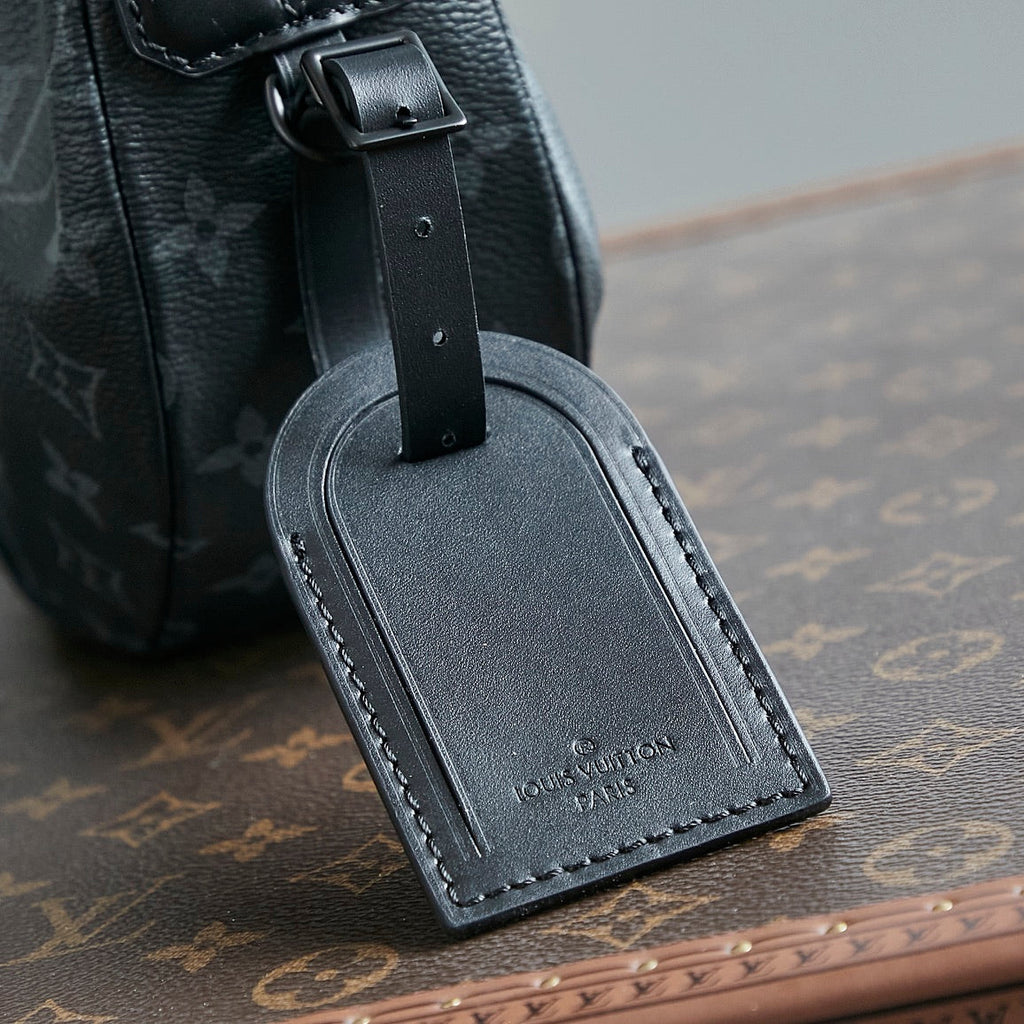 SAC HAMAC 28 EN TOILE ECLIPSE MONOGRAMME NOIRE
