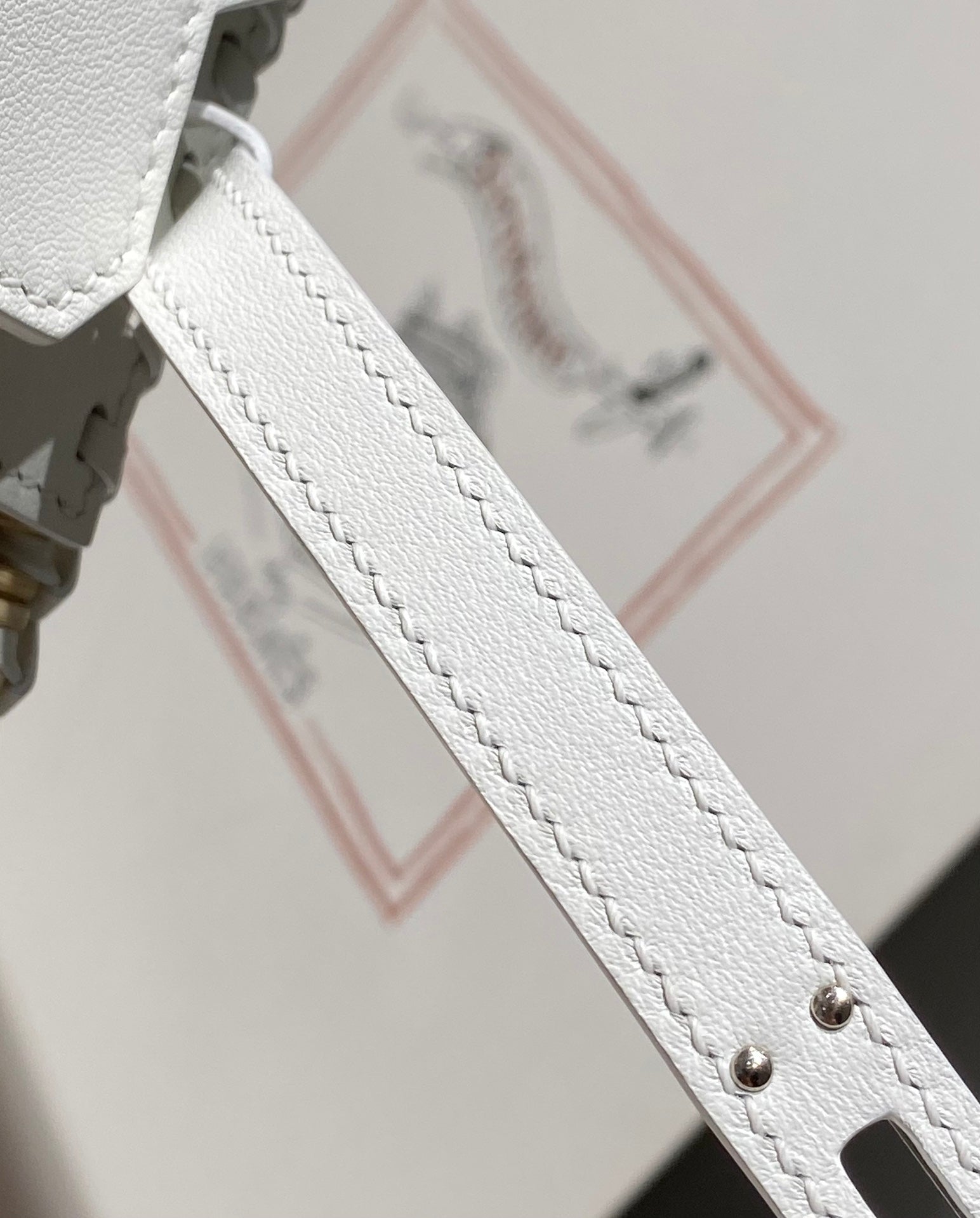 HM BIRKIN 25 CM PICNIC BLANC BAMBOU ET ROTIN