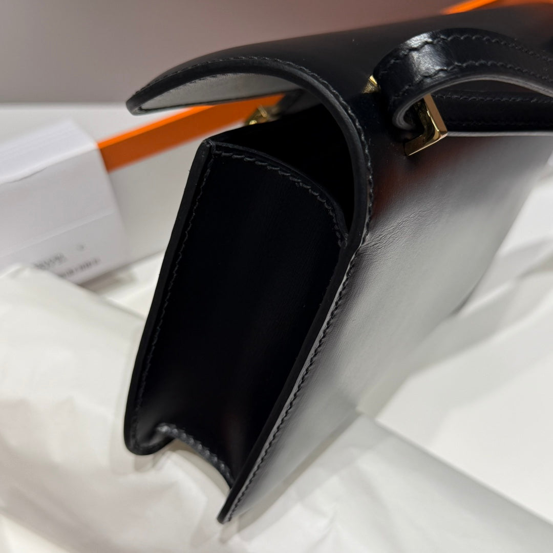 HM CONSTANCE ELAN 24 NOIR EPSOM QUINCAILLERIE OR 237352