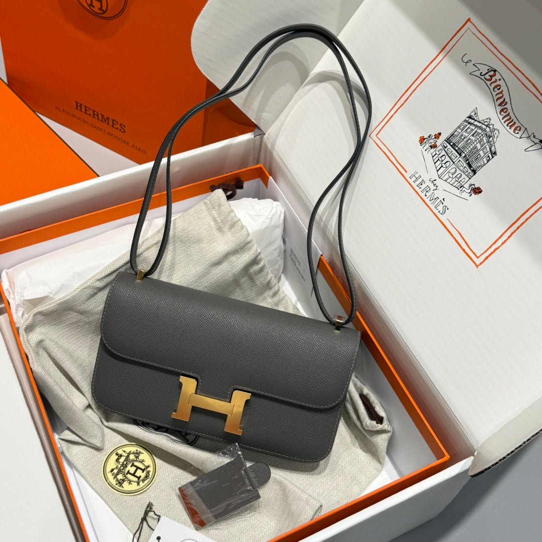HM CONSTANCE ELAN 24 GRIS EPSOM QUINCAILLERIE OR 237335
