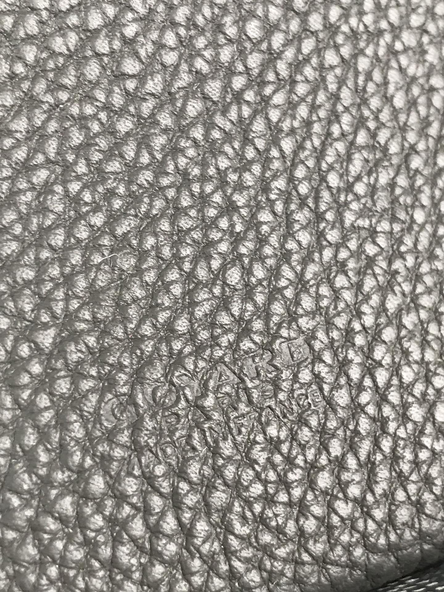 GRAND BLEU 16 EN TOILE GOYARDINE GRIS ET AGNEAU