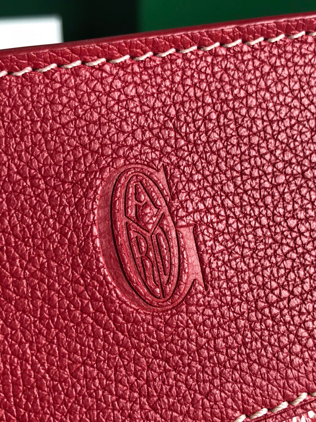 SAC HIRONDELLE 25 EN CUIR D'AGNEAU ROUGE CLASSIQUE ET TOILE GOYARDINE