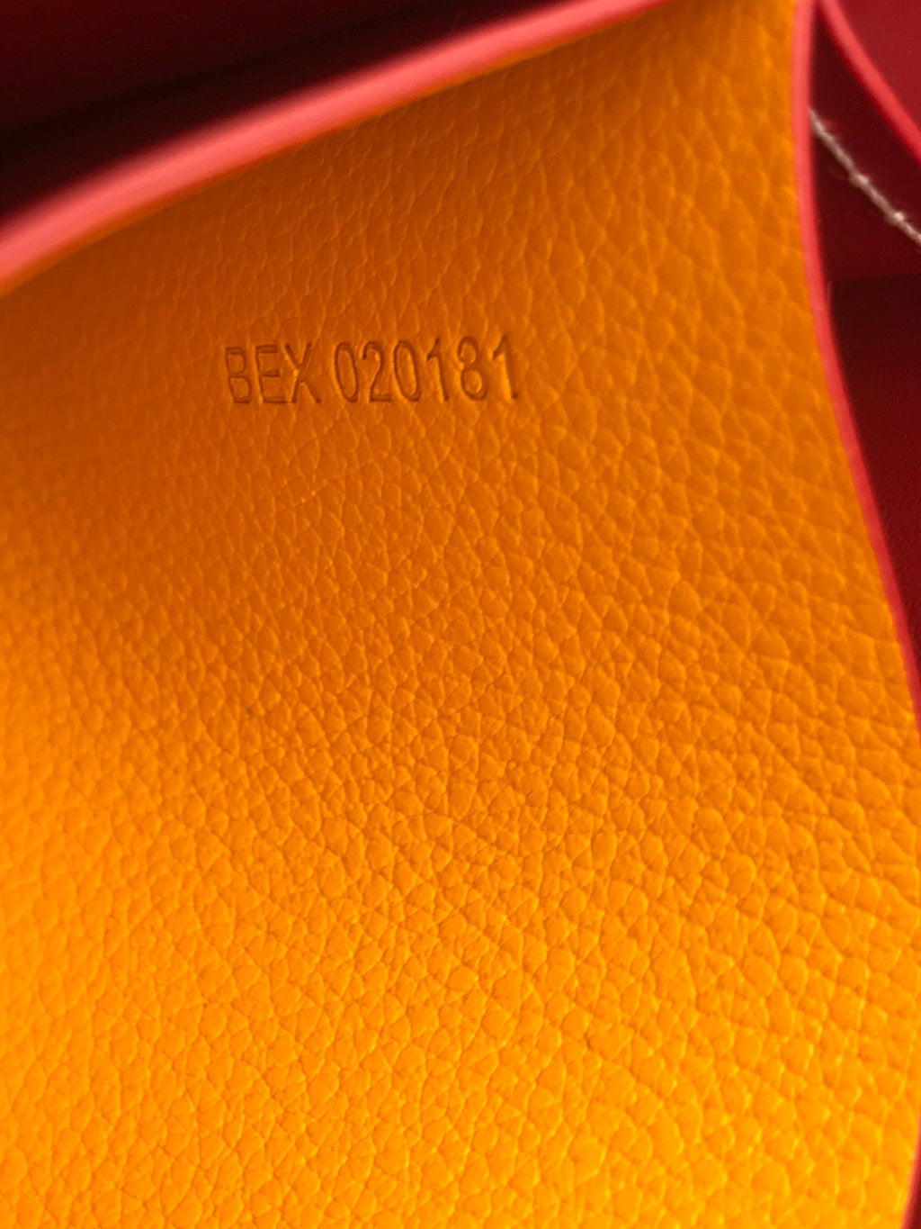MATIGNON MINI PORTEFEUILLE 11 EN TOILE GOYARDINE ROUGE CLASSIQUE ET CUIR DE VEAU