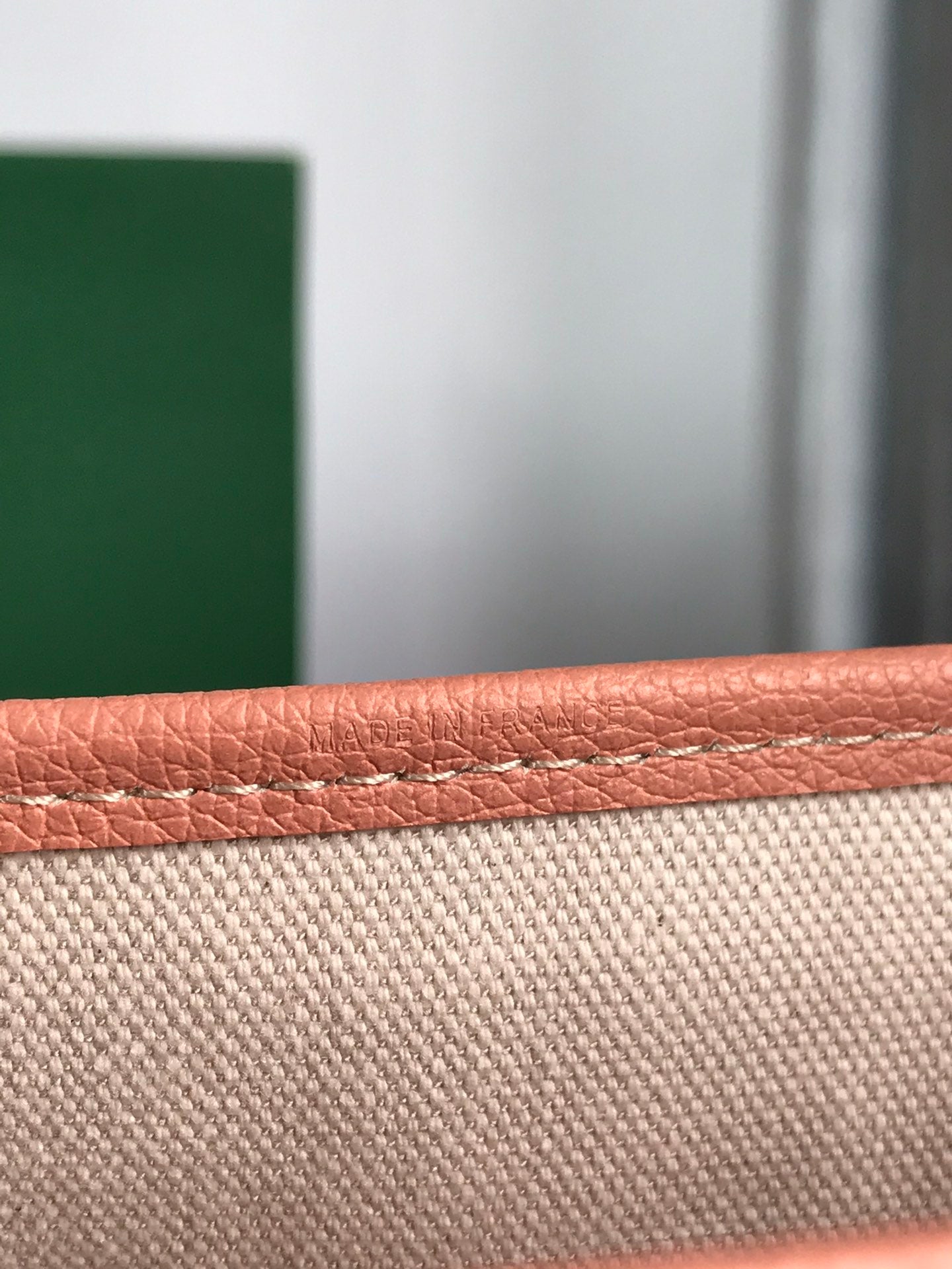 SAINT LOUIS PM 34 EN TOILE GOYARDINE ROSE MANHATTAN ET CUIR DE VEAU