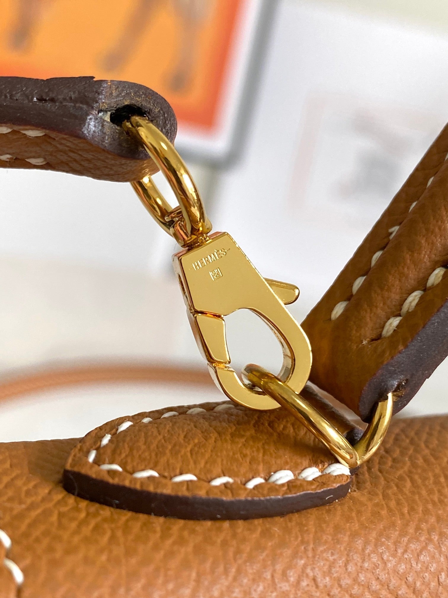 HM MINI KELLY 19CM OR EPSOM QUINCAILLERIE OR