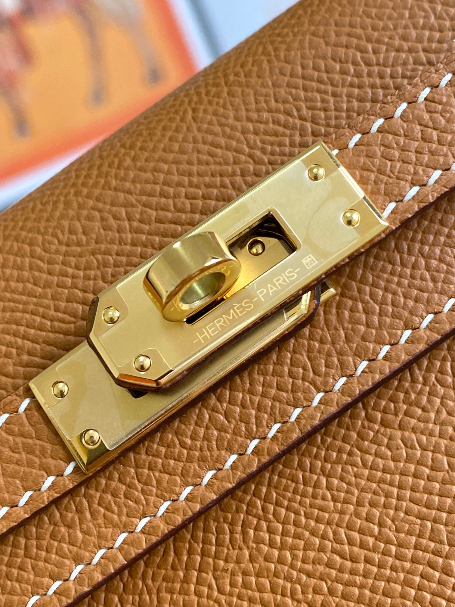HM MINI KELLY 19CM OR EPSOM QUINCAILLERIE OR