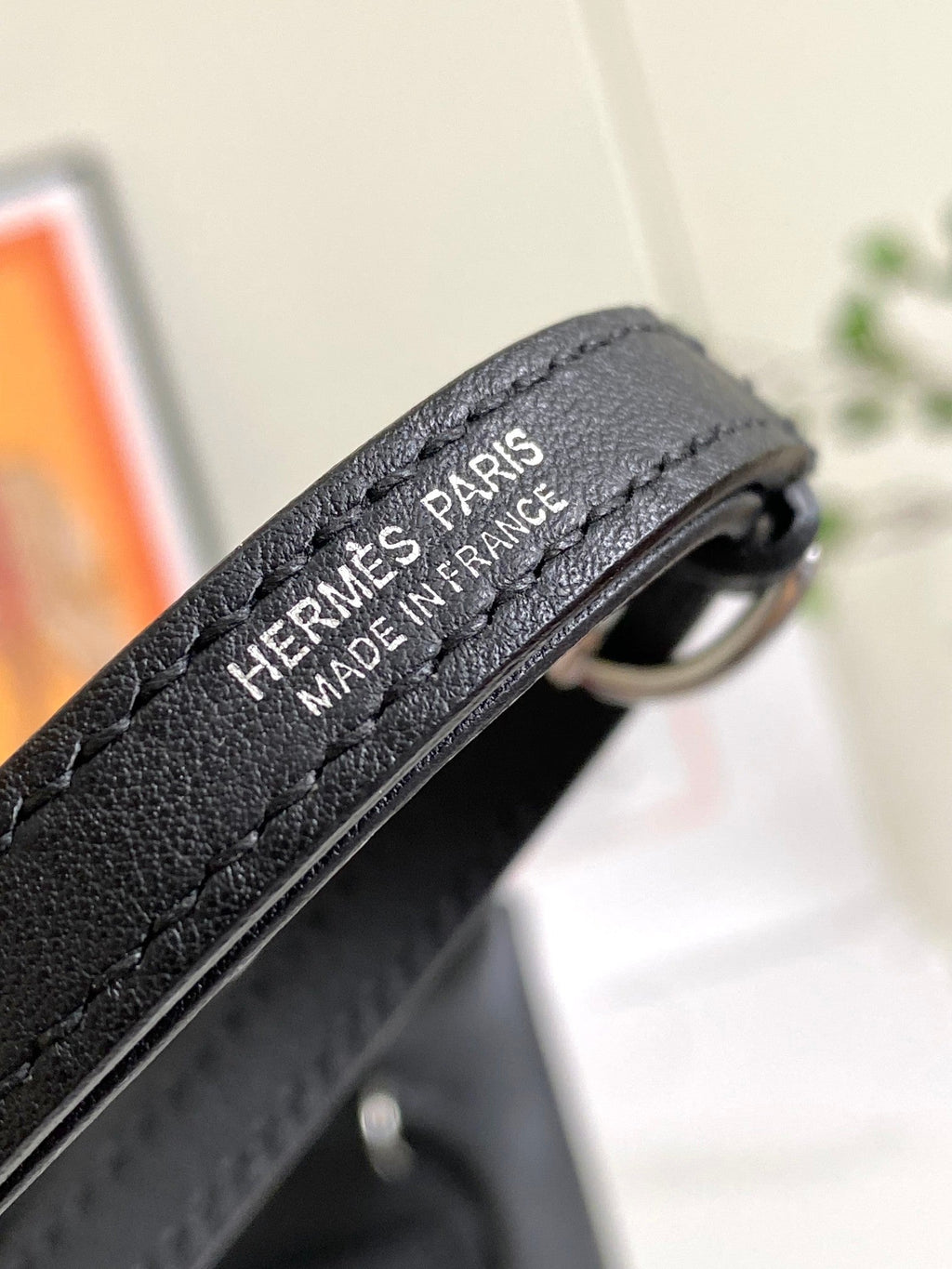 HM 24/24 ミニバッグ 21cm ブラック エバーカラーレザー シルバー金具