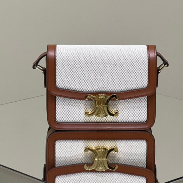 CLASSIQUE TRIOMPHE 22 CUIR DE VEAU BRUN NATUREL