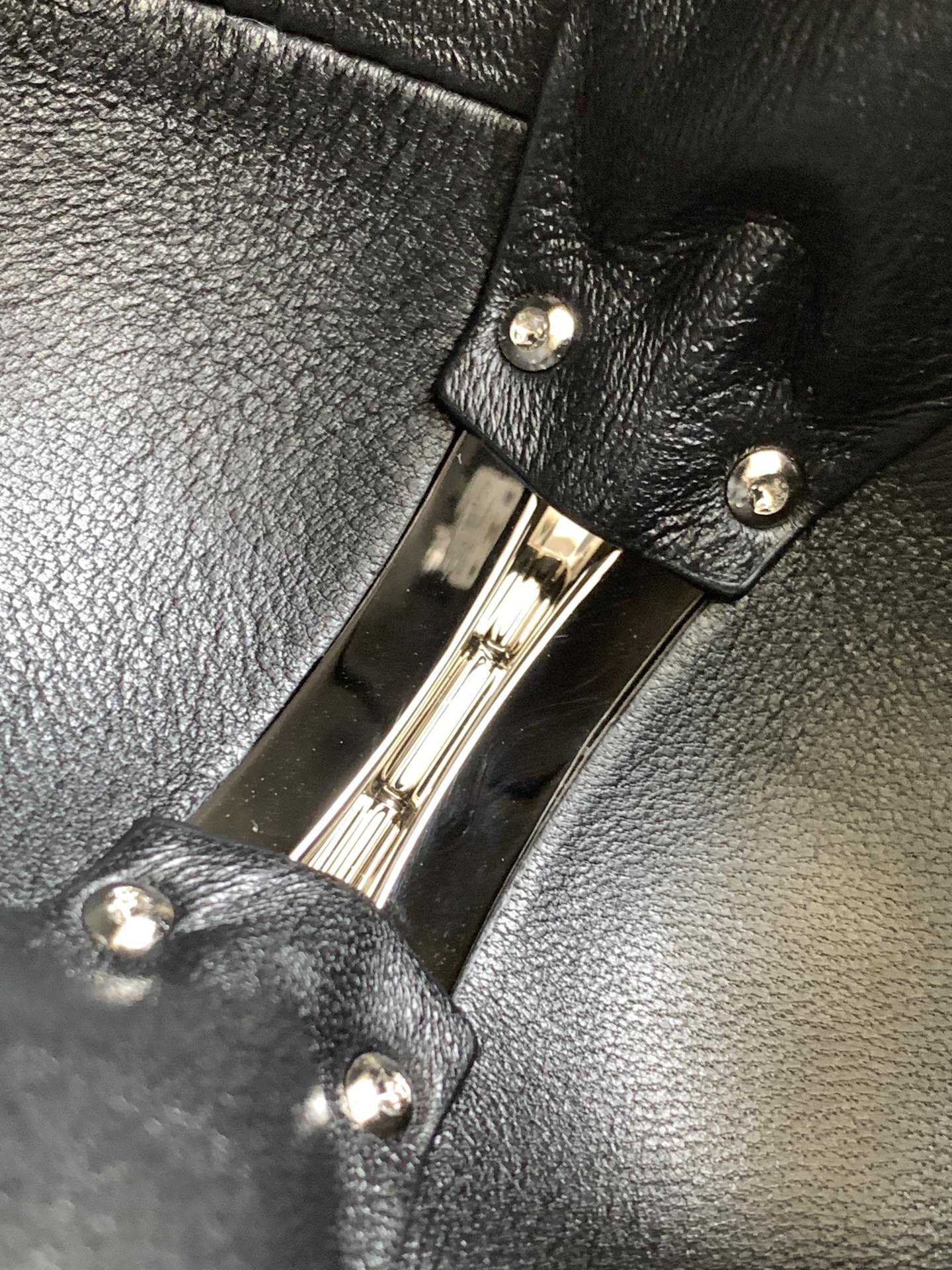 SAC DE SOIRÉE 9 OR ARGENT RUTHÉNIUM MÉTAL AVEC CRISTAL 