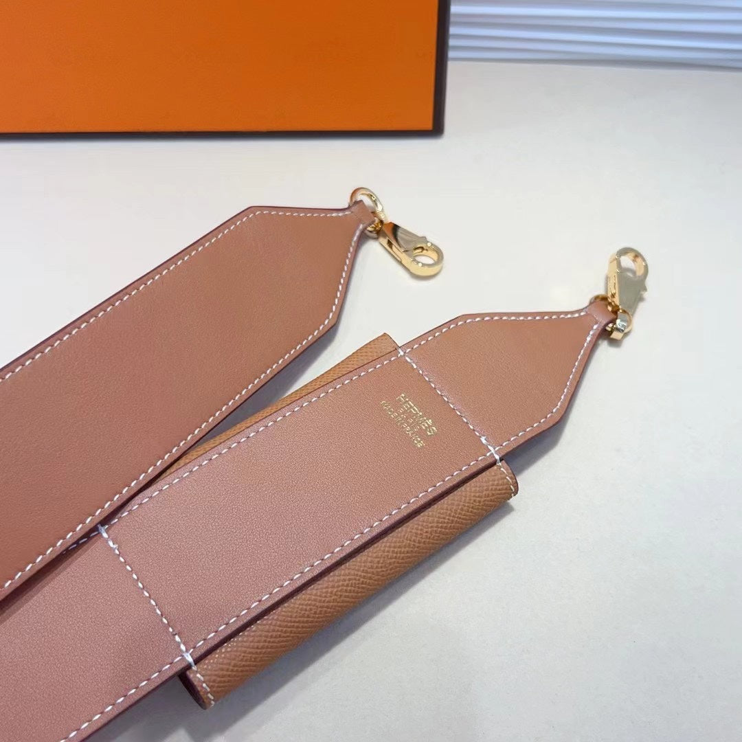 KELLY POCKET 50MM BROWN EPSOM HARDWARE GOLD HARDWARE BANDOULIÈRE 