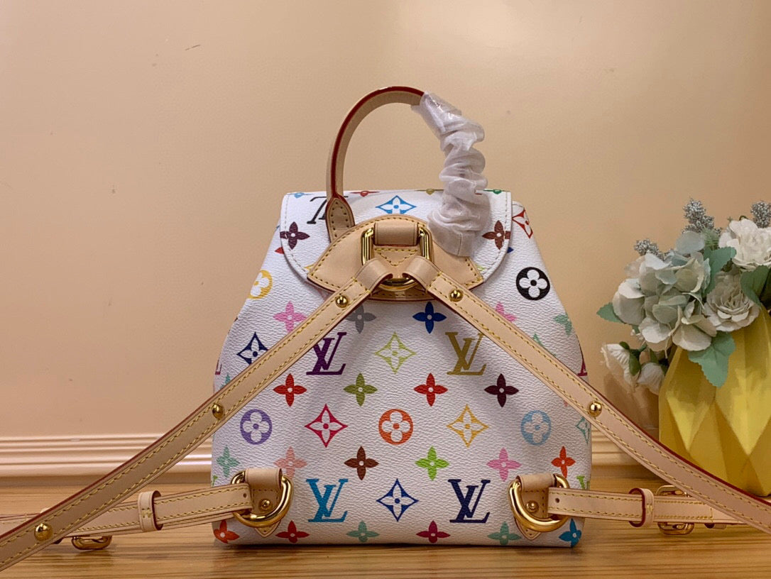LV VENICE LV X TM TOILE MONOGRAMME BLANCHE MULTICOLORE 203340