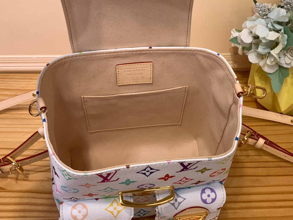 LV VENICE LV X TM TOILE MONOGRAMME BLANCHE MULTICOLORE 203340