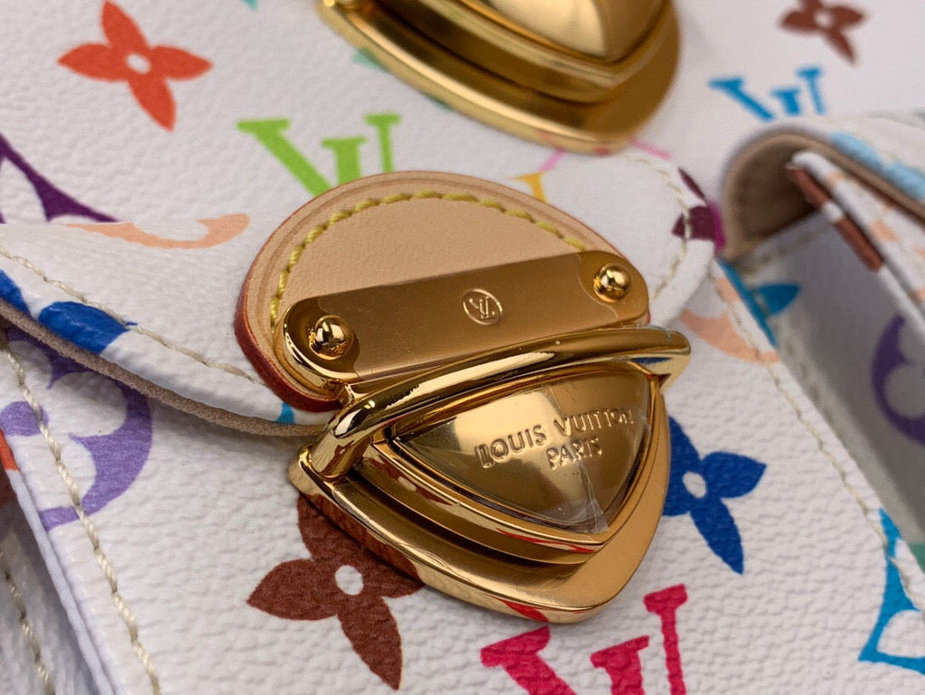 LV VENICE LV X TM TOILE MONOGRAMME BLANCHE MULTICOLORE 203340