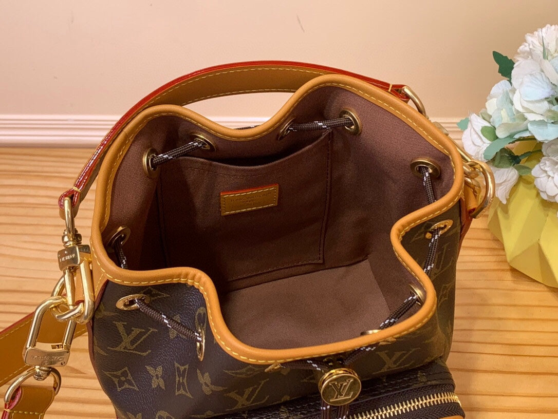 LV NOE CARGO MARRON MONOGRAMME TOILE 205325