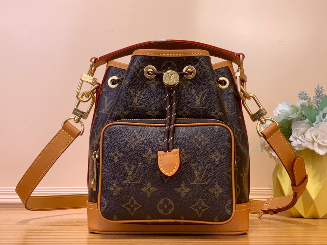 LV NOE CARGO MARRON MONOGRAMME TOILE 205325