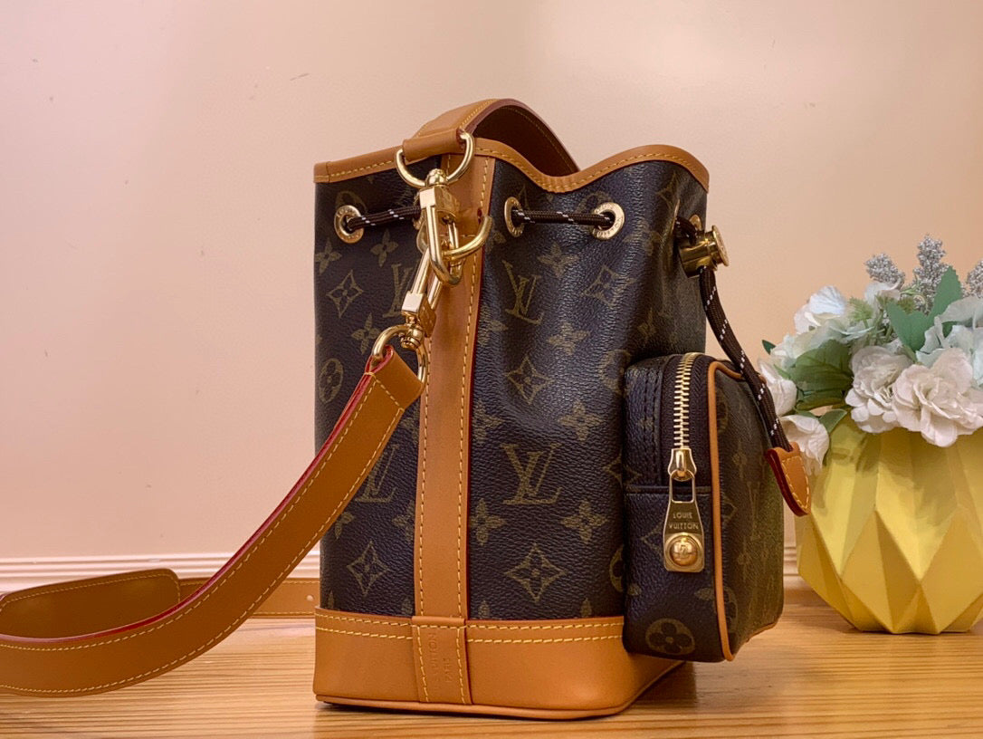 LV NOE CARGO MARRON MONOGRAMME TOILE 205325