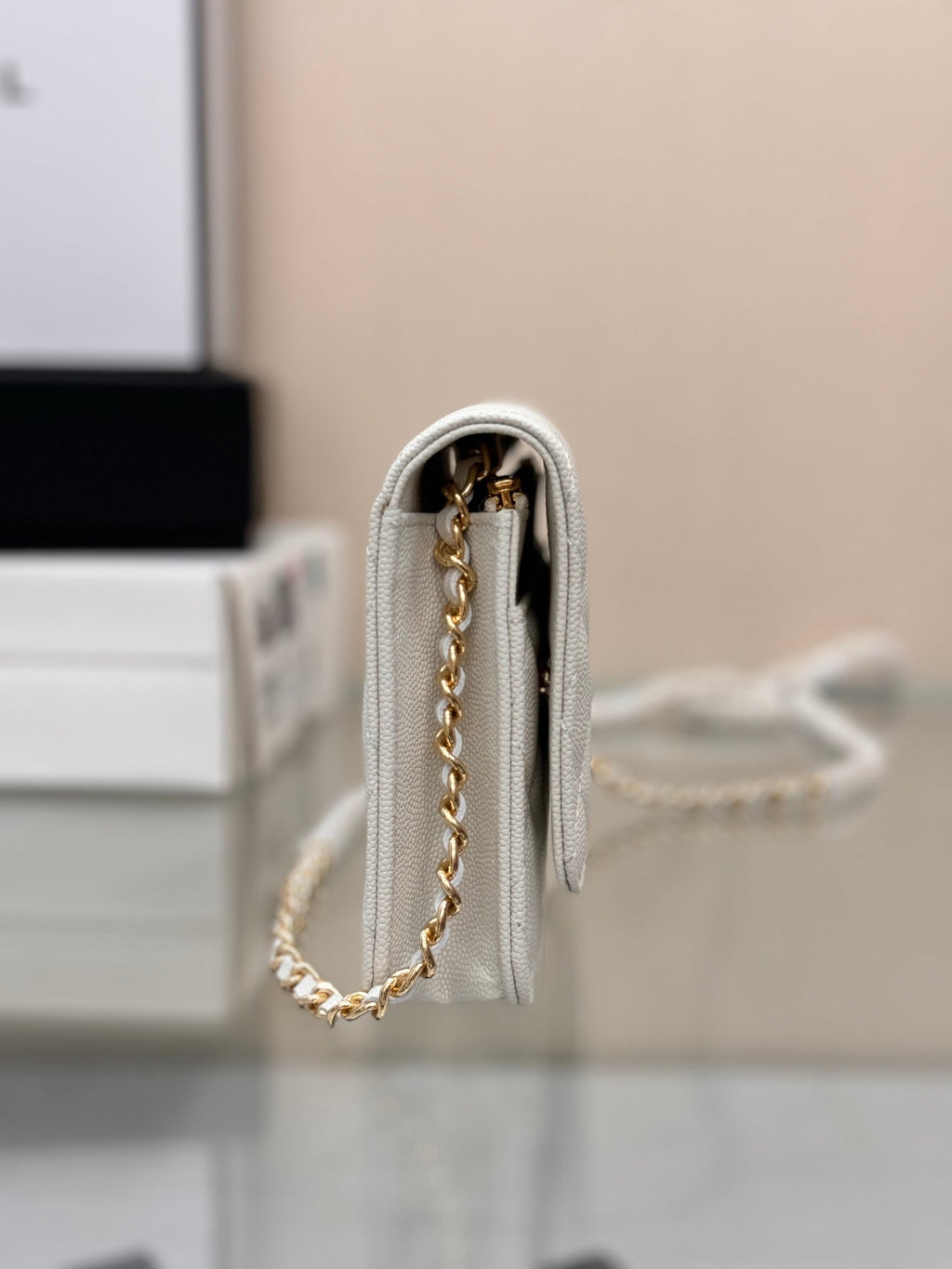 WOC 19CM BLANC CAVIAR QUINCAILLERIE OR