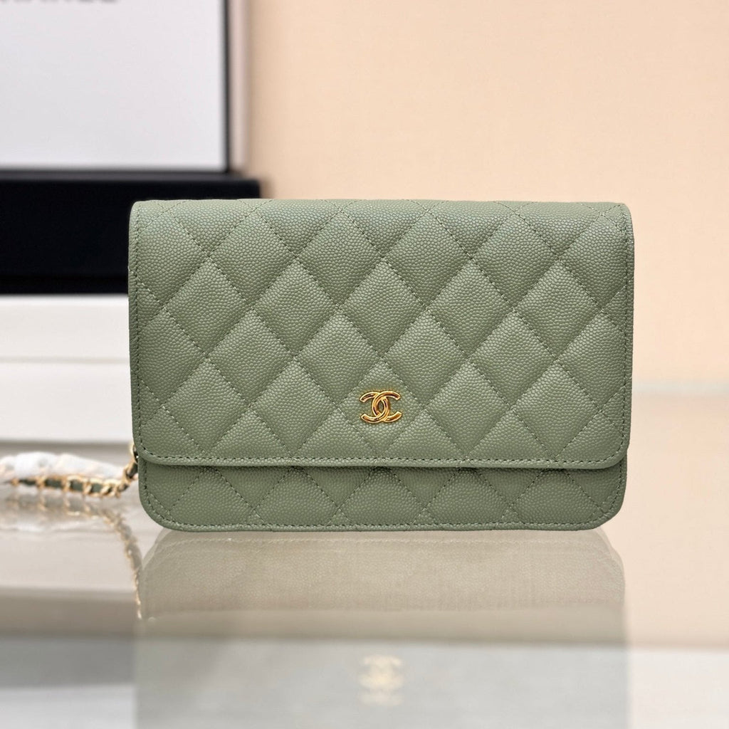 WOC 19CM BLEU KAKI CAVIAR QUINCAILLERIE OR