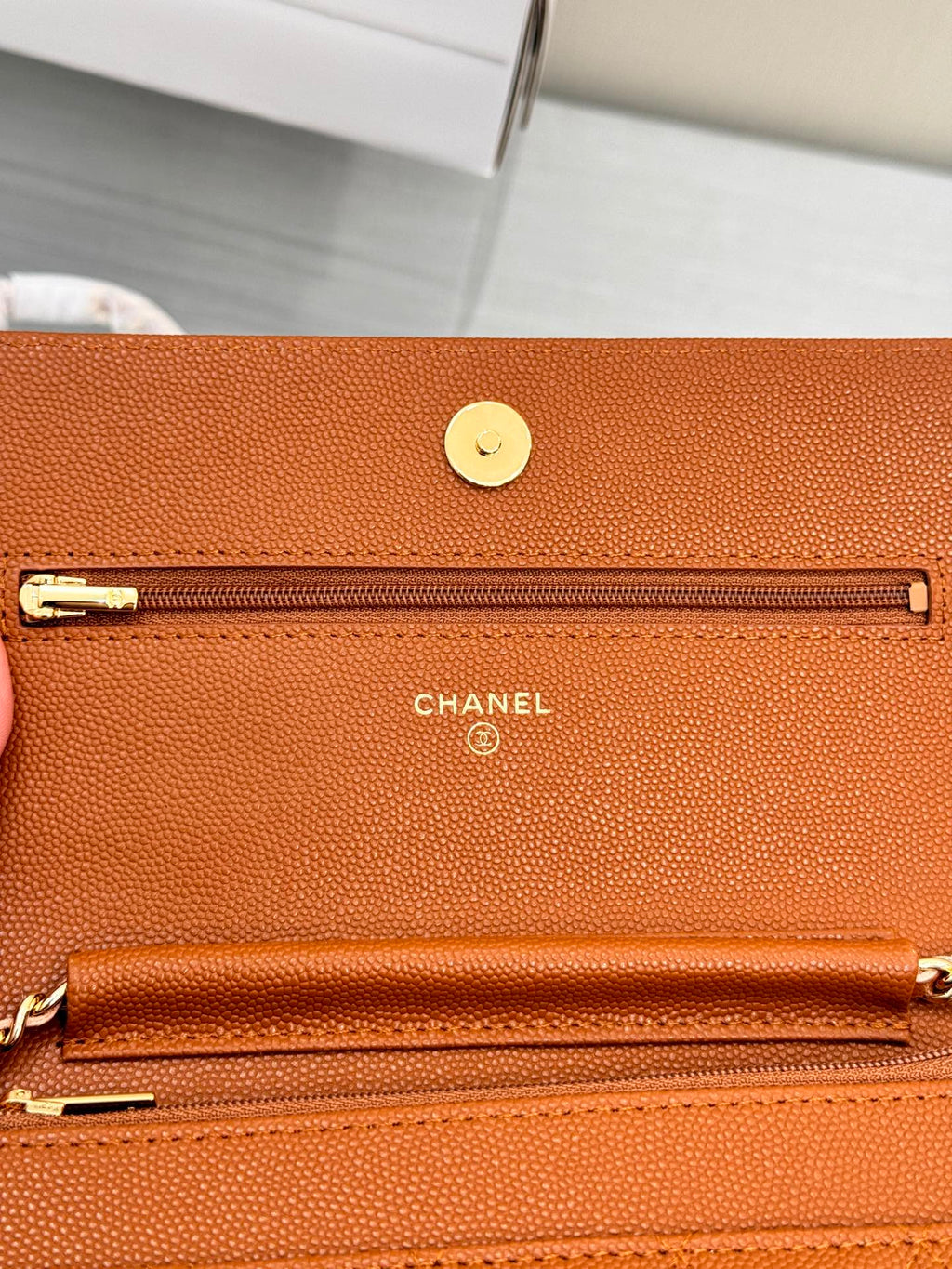 WOC 19CM ORANGE CAVIAR QUINCAILLERIE OR