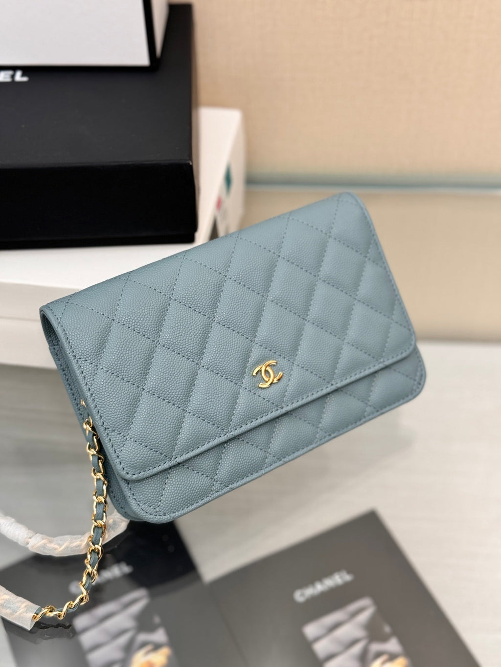 WOC 19CM BLEU NUAGE CAVIAR QUINCAILLERIE OR