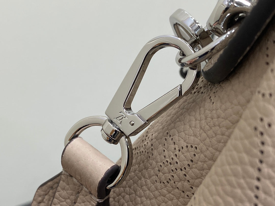 HAND IT ALL PM 29CM CUIR DE VEAU MAHINA BEIGE FONCÉ