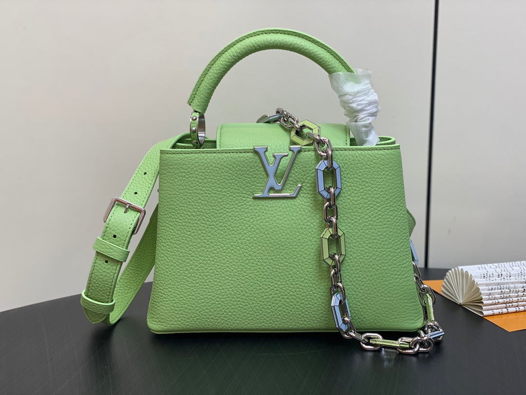 CAPUCINES BB 27 VERT TAURILLON TURQUOISE QUINCAILLERIE ARGENTÉE