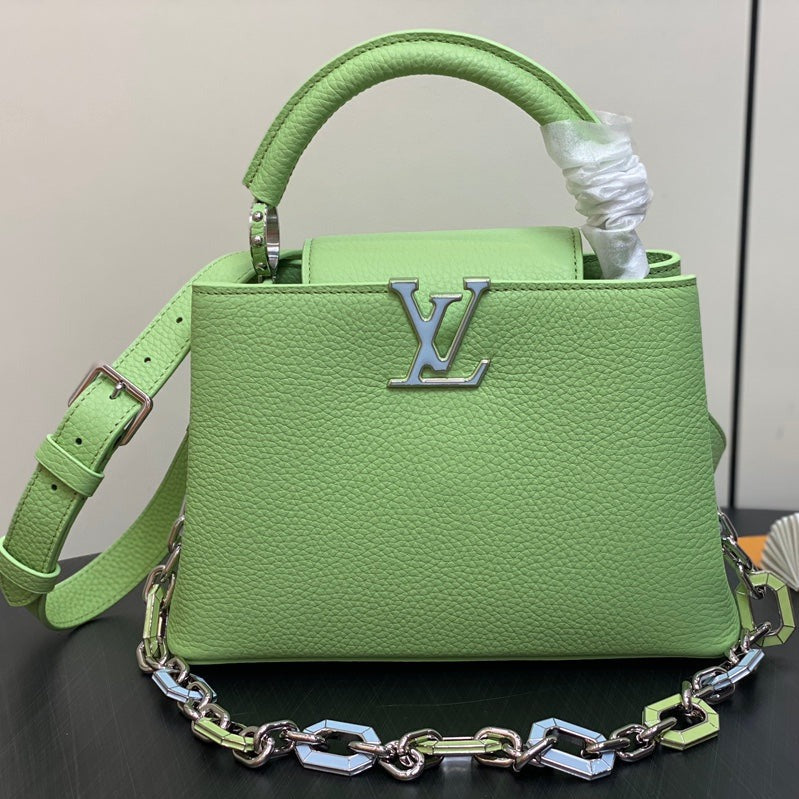CAPUCINES BB 27 VERT TAURILLON TURQUOISE QUINCAILLERIE ARGENTÉE