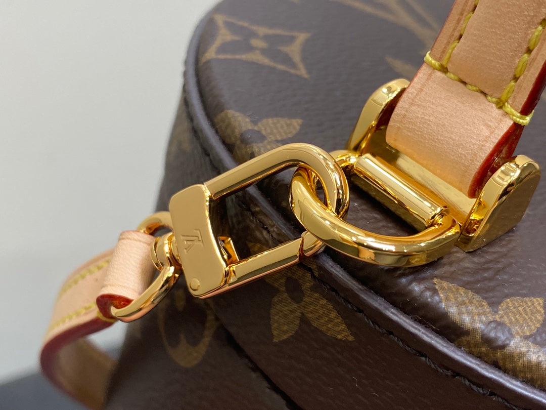 SAC LV SCOTT 13 CM EN TOILE MONOGRAMME MARRON