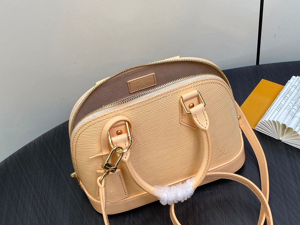 ALMA BB 23 CUIR DE VEAU ÉPI BEIGE 