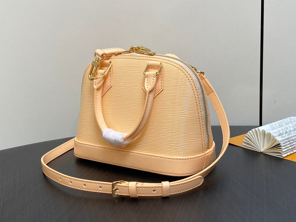 ALMA BB 23 CUIR DE VEAU ÉPI BEIGE 