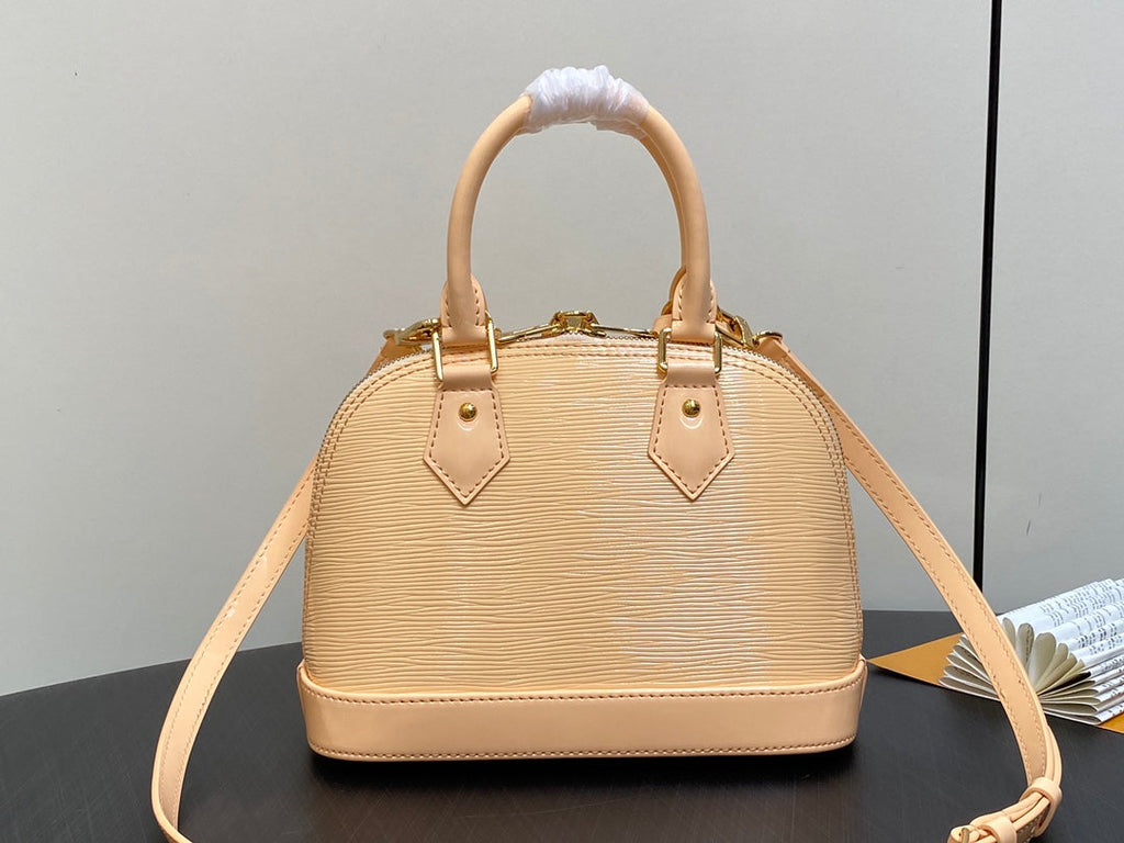 ALMA BB 23 CUIR DE VEAU ÉPI BEIGE 