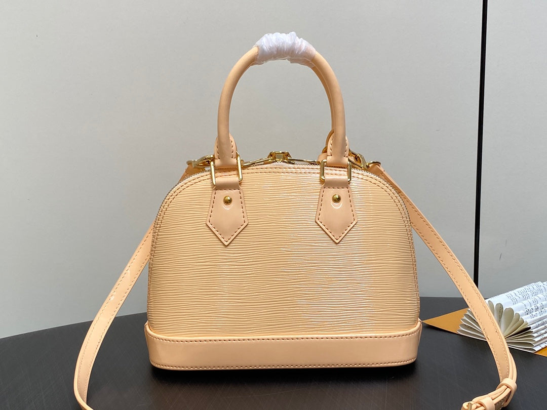 ALMA BB 23 CUIR DE VEAU ÉPI BEIGE 